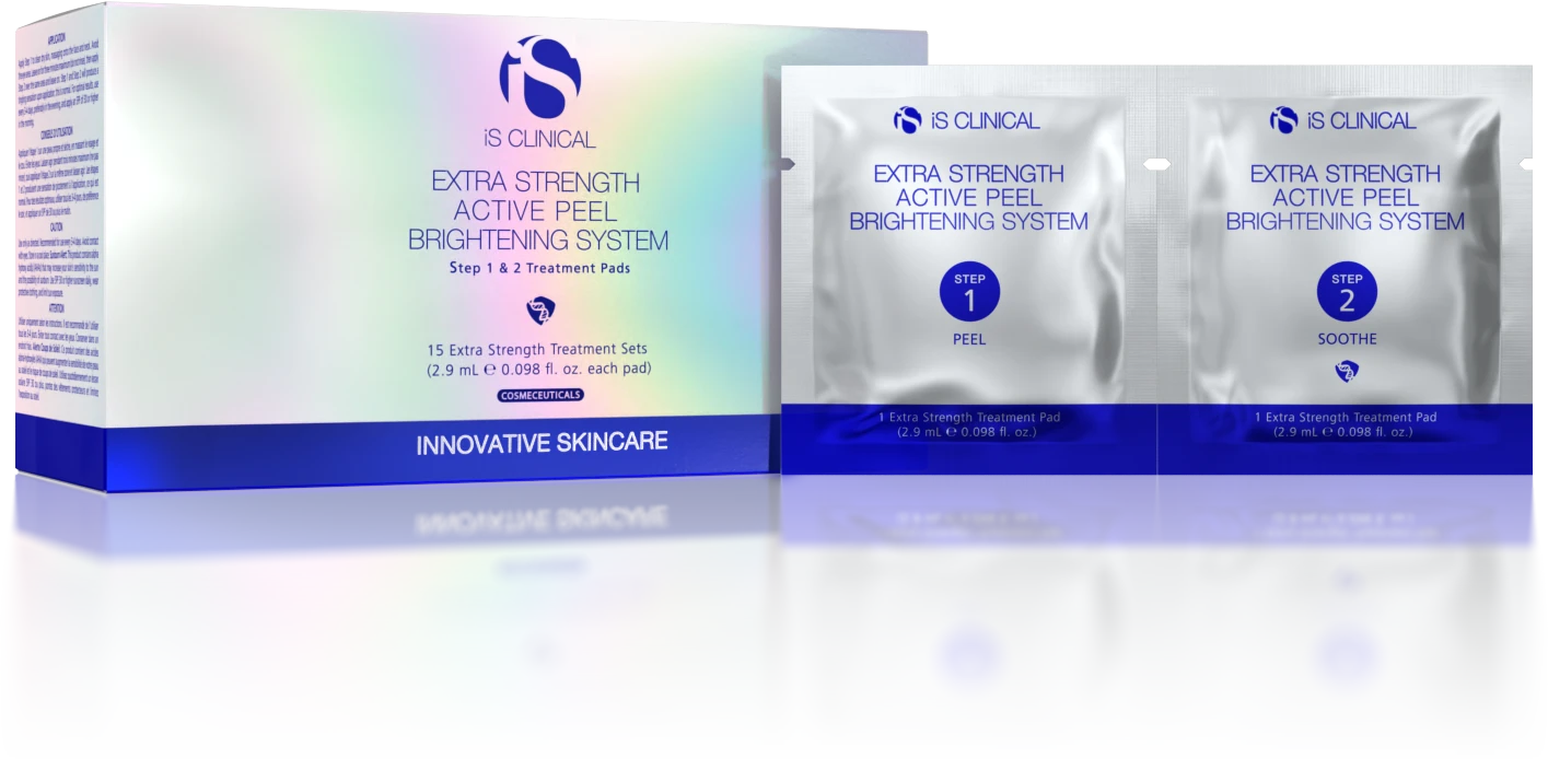 Extra Strength Active Peel Brightening System - Пілінг для інтенсивного освітлення шкіри обличчя та шиї вдома