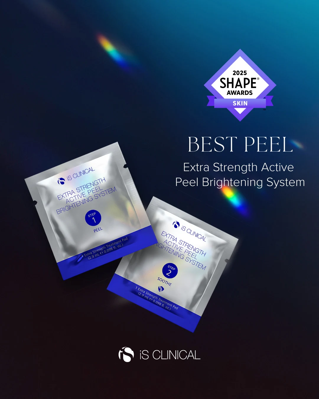 Shape Skin Awards 2025 і рекомендації експертів - Extra Strength Active Peel Brightening System